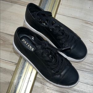 Patina Black Sneakers